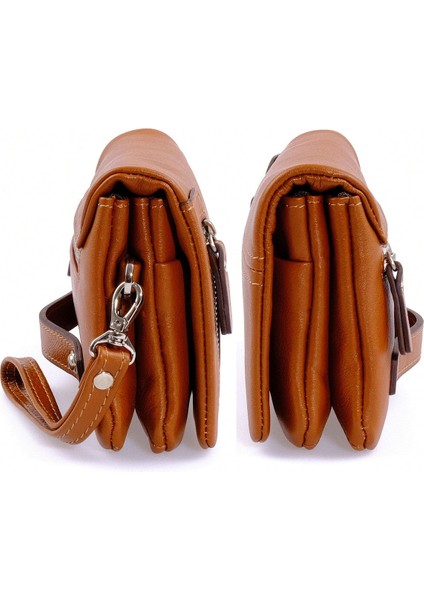 Kahverengi Hakiki Dana Deri Erkek Portföy El Çantası, Şık ve Kullanışlı Tasarım indirimleri