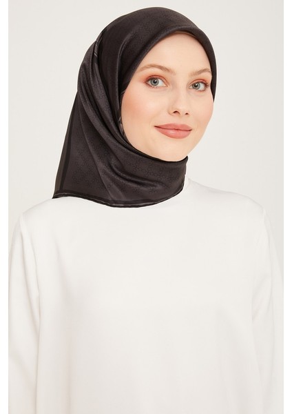 Nostalji Serisi Ipek Twill Eşarp 9054D-57