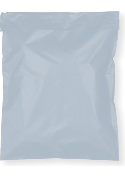 Baskısız Cepsiz Gri Kargo Poşeti 30X37+5 cm - 100 Adet