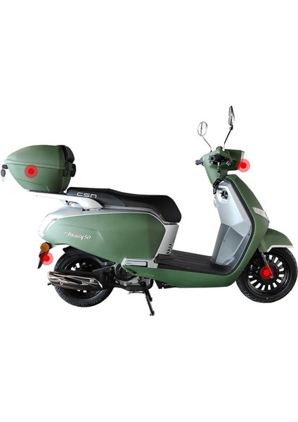 Beauty 50 Yeşil-Gri MM-BTY50-YSL*GRI