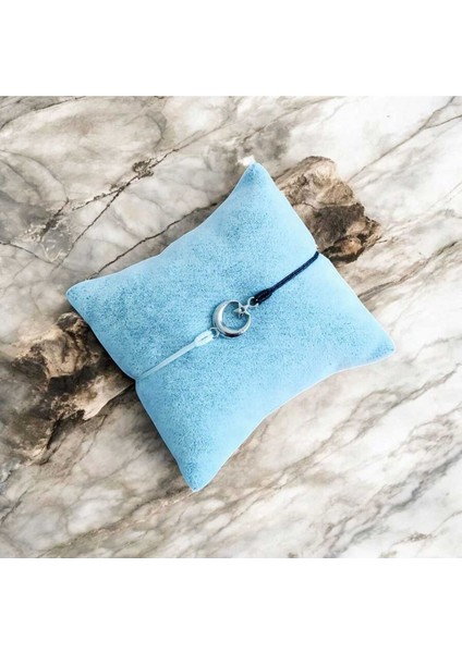 Siyah Beyaz Makrome Bileklik, Şık ve Zarif Takı Tasarımı fırsatları