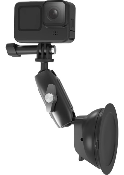 Aksiyon Kamera ve Cep Telefonları Için Güçlü Vantuz | Aluminum Alloy Camera Suction Cup