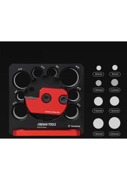 Bnn 6161 Alüminyum Gövde Kavela Yapma Aparatı 8-20 mm modelleri