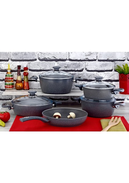 Öncü Granit 9 Parça Set