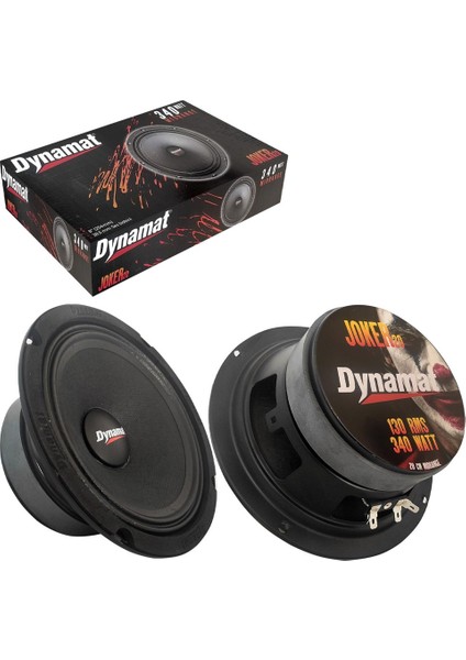 Joker-20-Çifti 680W Max-Çifti 260W Rms Profesyonel 20 cm Midrange-2 Adettir