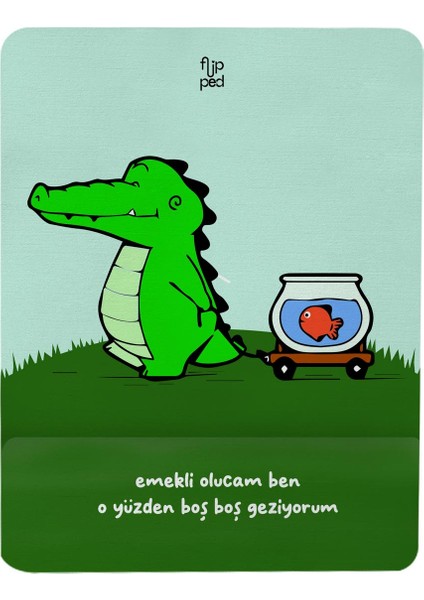 Emekli Olucam Bilek Destekli Mousepad