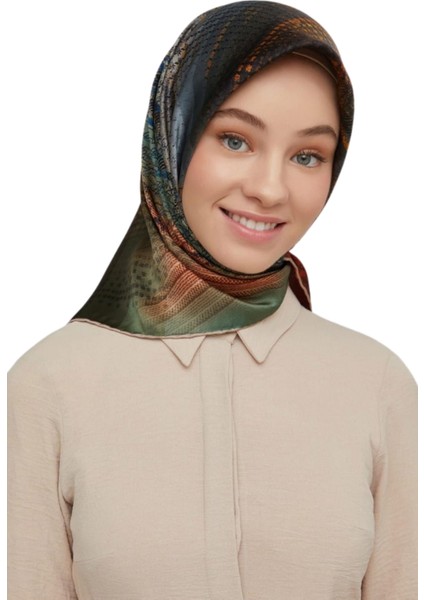 Nostalji Serisi Ipek Sura Eşarp 8602DS-04