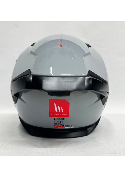 Braker Sv Nardo Gri Parlak Renk A12 - Şefaf Vizörlü- Iç Güneş Vizörlü - Motosiklet Kaskı V-28B modelleri