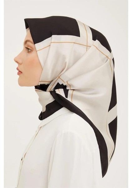Nostalji Serisi Ipek Twill Eşarp 8945D-01 fırsatları