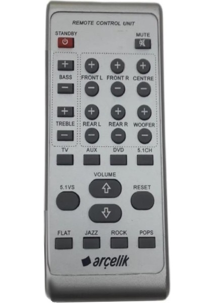 Arçelik Hps-110 Hps-160 Uyumlu Ses Sistemi Kumandası
