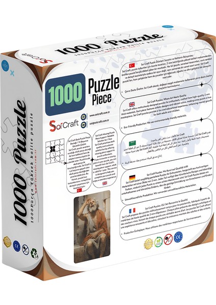 1000 Parça Puzzle Cevapsız Dualar Reprodüksiyon fiyatları