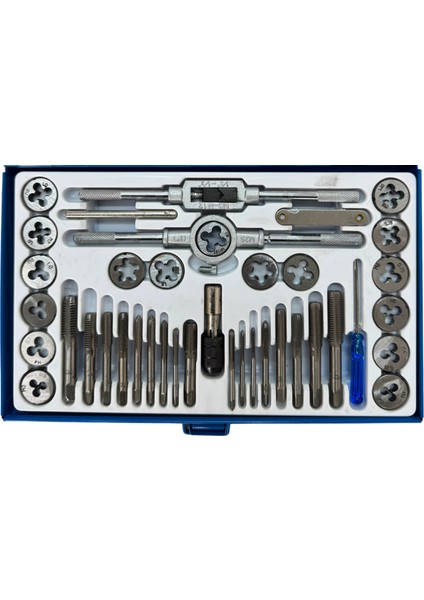 40 Parça Yüksek Kaliteli Klavuz ve Pafta Seti fiyatları