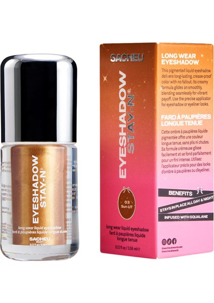 Eyeshadow Stay-N Uzun Süre Kalıcı Likit Far 03 Sun-Lit 3.55ML modelleri