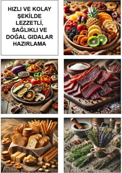 VFD-1205 Meyve Kurutma Makinesi - Zaman Ayarlı Sebze, Meyve ve Et Kurutucu