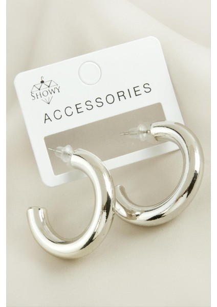 Boru Trend Halka Metal Küpe