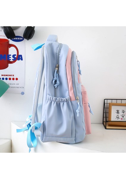 4 Parçalı Preppy Okul Çantası, Ilkokul ve Ortaokul Öğrencileri Için Sırt Çantası, Çok Bölmeli Sırt Çantası (Yurt Dışından) fırsatları