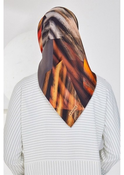 Nostalji Serisi Twill Ipek Eşarp 8339D-31 modelleri