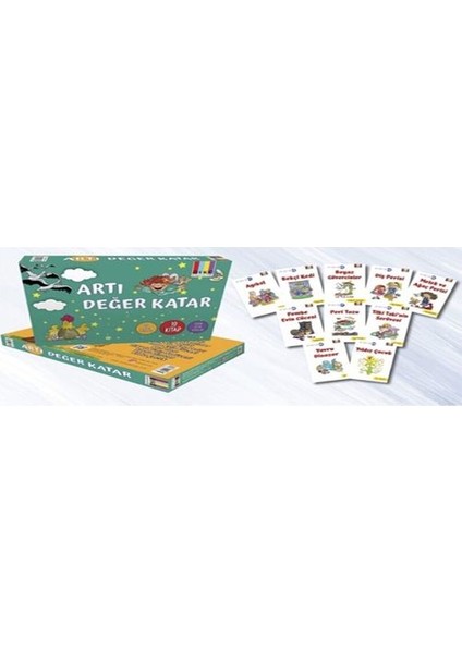 Artı Değer Katar Hikaye Seti 10 Kitap + Değerlendirme Kitapçığı