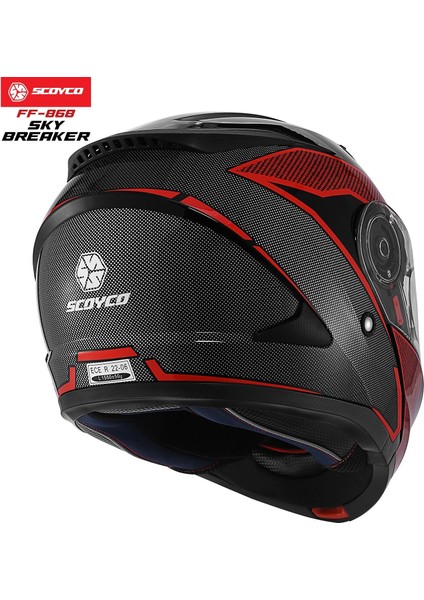 FF-868 Çene Açılır Kask Güneş Vizörlü Sky Breaker (M) indirimleri