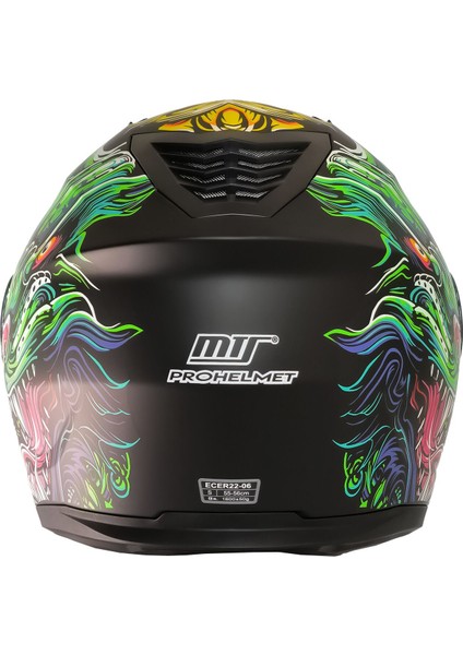 M-966 Çene Açılır Kask Güneş Vizörlü Drago (L) fırsatları