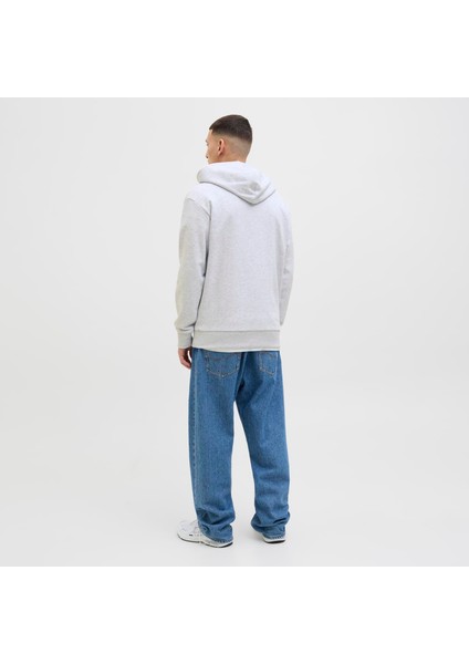 Erkek Gögüs Logo Baskili Kapüsonlu Sweatshirt - Bryan modelleri