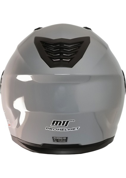 M-966 Çene Açılır Kask Güneş Vizörlü Grey (Xl) fırsatları