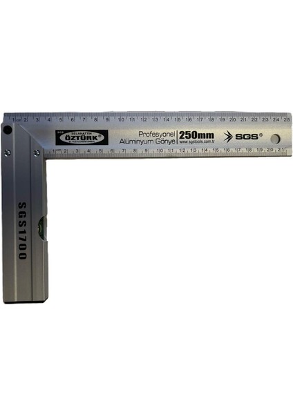 Öztürk SGS1700 Gönye Alüminyum 250 mm
