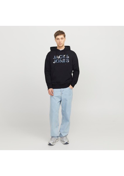 Erkek Gögüs Logo Baskili Kapüsonlu Sweatshirt - Bryan fiyatları