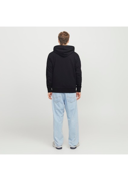 Erkek Gögüs Logo Baskili Kapüsonlu Sweatshirt - Bryan modelleri