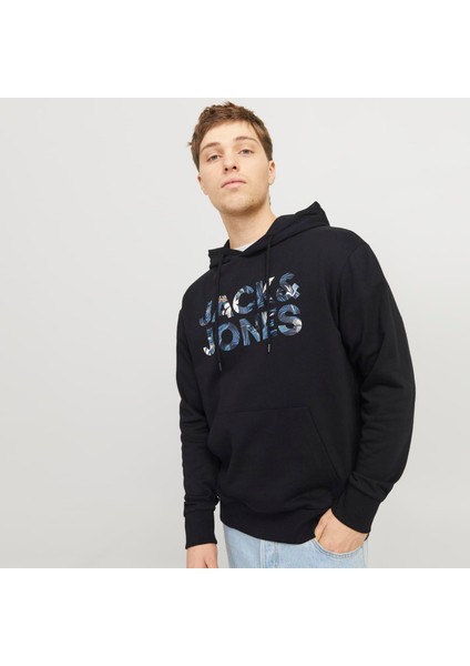 Erkek Gögüs Logo Baskili Kapüsonlu Sweatshirt - Bryan fırsatları