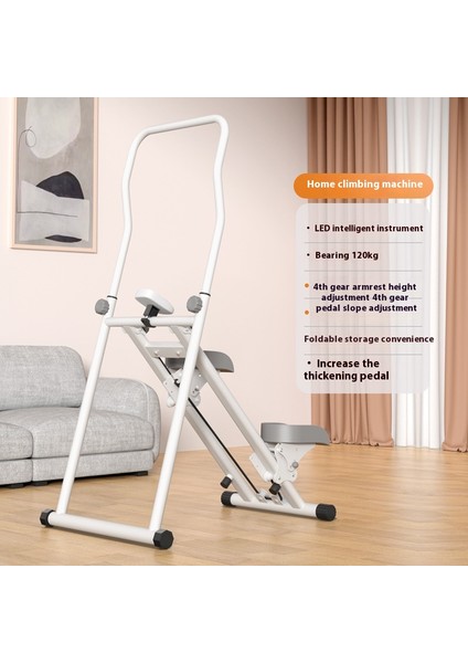 Yeni Versiyon Katlanabilir Dikey Tırmanma Egzersiz Aleti – Beyaz | Full-Body Kardiyo & Yağ Eritme indirimleri