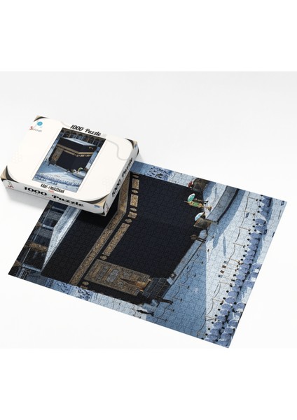 1000 Parça Puzzle Mescid-I Harâm Kâbe modelleri