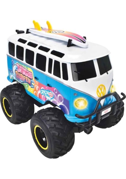 1:20 Volkswagen T1 Bubble Bus Işıklı USB Şarjlı Uzaktan Kumandalı Araba modelleri