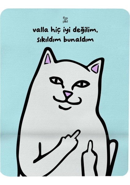 Iyi Değilim Bilek Destekli Mousepad