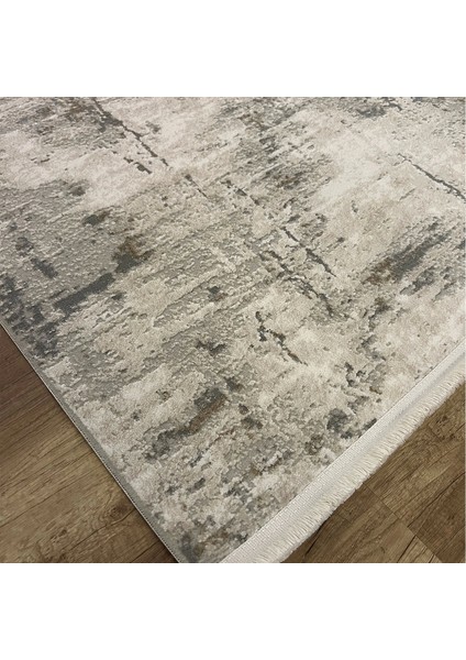 Aria 1108 Vizon Pamuk Tabanlı Modern Halı modelleri