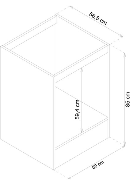 Lora Kapaksız Fırın Dolabı – Dekoratif Ankastre Fırın Dolabı fırsatları
