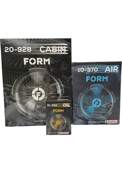 Focus III Filtre Bakım Seti Dizel | Castrol