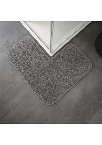 Shaggy Köşe Duş Banyo Paspası