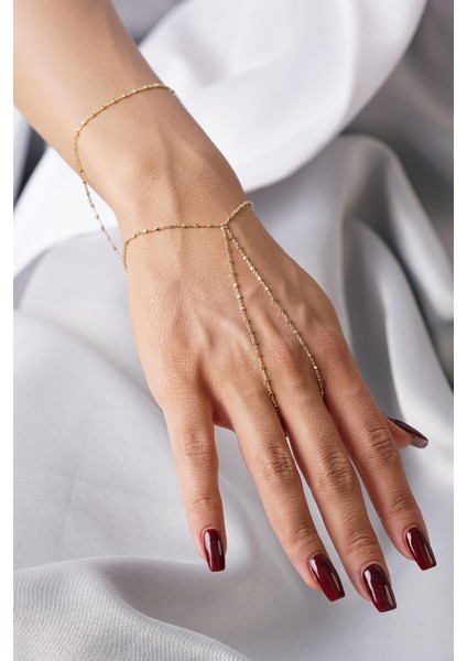 14 Ayar Altın Küp Detaylı Modern Tasarım Şahmeran fiyatları