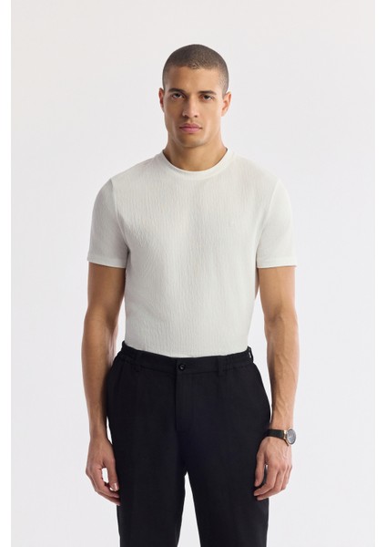 Erkek Siyah Yandan Cepli Beli Lastikli Soft Touch Comfort Slim Fit Pantolon A51Y3217