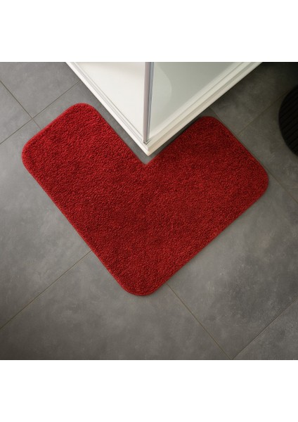 Shaggy Köşe Duş Banyo Paspası