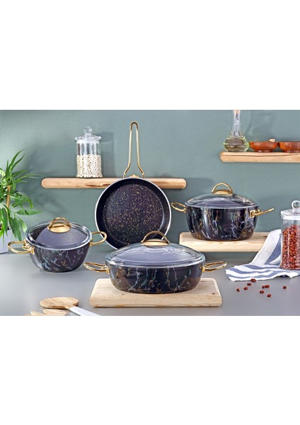 Öncü HandMade 7 Parça Tencere Seti