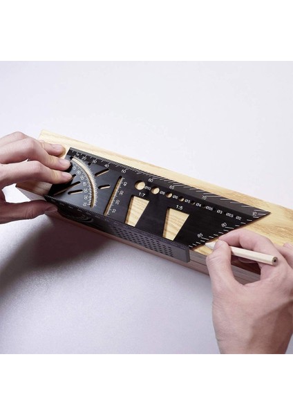 Alüminyum 3D Açılı Işaretleme Gönyesi 150 Mm. fiyatları