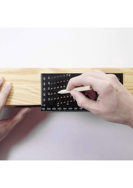 Alüminyum 3D Açılı Işaretleme Gönyesi 150 Mm. modelleri