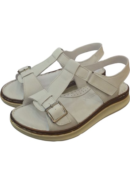 1708 Hakiki Deri Kadın Sandalet modelleri