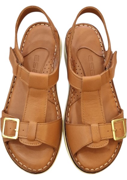 1708 Hakiki Deri Kadın Sandalet fırsatları