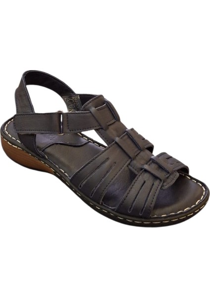 034 Hakiki Deri Kadın Sandalet