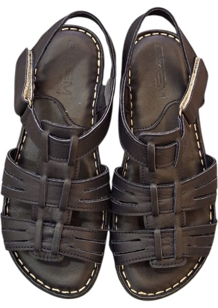 034 Hakiki Deri Kadın Sandalet fırsatları