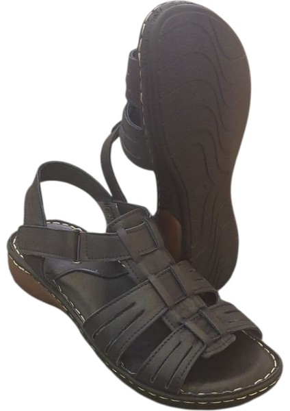 034 Hakiki Deri Kadın Sandalet indirimleri