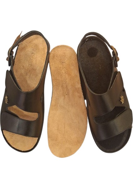 820 Hakiki Deri Kadın Sandalet indirimleri